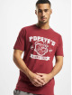 Merchcode T-Shirt Popeye Barber Shop red