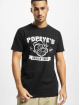 Merchcode T-Shirt Popeye Barber Shop schwarz