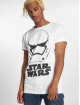 Merchcode T-Shirt Star Wars Helmet weiß