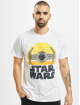 Merchcode T-Shirt Star Wars Sunset weiß