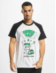 Merchcode T-Shirt Green Day Basket Raglan weiß