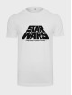 Merchcode T-Shirt Star Wars Photo Collage weiß