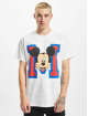 Merchcode T-Shirt Mickey Mouse M Face white
