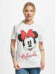 Merchcode t-shirt Ladies Minnie Mouse wit