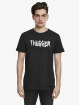 Merchcode t-shirt Thugger Childrose zwart