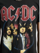 Merchcode t-shirt Acdc Band Logo zwart