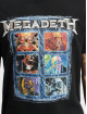 Merchcode t-shirt Megadeth Heads Grid zwart