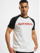 Merchcode t-shirt Iron Maiden Logo Baseball zwart