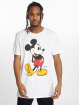 Merchcode T-Shirty Mickey Mouse bialy