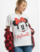 Merchcode T-Shirty Ladies Minnie Mouse bialy