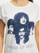 Merchcode T-Shirty Ladies Kings Of Leon Silhouette bialy
