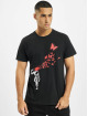 Merchcode T-Shirty Banksy Butterfly czarny
