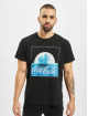 Merchcode T-Shirty Coca Cola Polarbears czarny