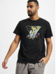 Merchcode T-Shirty Miami Vice Retro Logo czarny