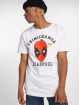 Merchcode T-skjorter Deadpool Chimichanga hvit