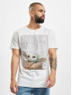 Merchcode T-skjorter Baby Yoda Good Side hvit