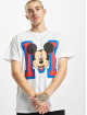 Merchcode T-skjorter Mickey Mouse M Face hvit