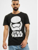 Merchcode T-skjorter Star Wars svart