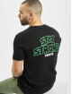 Merchcode T-skjorter Popeye Stay Strong svart