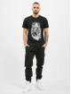 Merchcode T-skjorter Black Panther Spray Headshot svart
