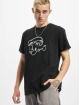Merchcode T-skjorter Popeye Face Sketch svart