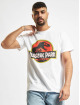 Merchcode Tričká Jurassic Park Logo biela