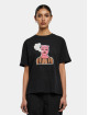 Miss Tee t-shirt Girl Boss zwart