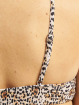 Missguided Badedrakt Extreme Cut Out Leopard brun
