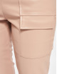Missguided Pantalon chino Pocket Detail Pu Utility rose