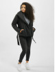 Missguided Puffer Jacket Wrap black
