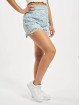 Missguided Shorts Co-Ord Crochet Lace blau