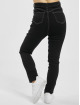 Missguided Skinny Jeans Mg X Assets Contrast Stitch Sinner czarny