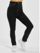 Missguided Skinny Jeans Mg X Assets Contrast Stitch Sinner schwarz