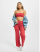 Missguided Suits Missguided Coord Bandeau   Trouser Set red