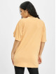 Missguided T-Shirt Washed Oversize orange