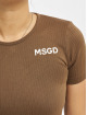 Missguided T-skjorter Seamless Rib brun