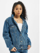 Missguided Veste Jean Oversized bleu