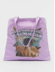Mister Tee Bag Days Before Summer Oversize Canvas purple