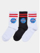 Mister Tee Chaussettes Nasa Insignia Kids 3-Pack blanc