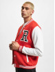 Mister Tee College Jacket ose College red