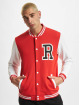 Mister Tee College Jacket ose College red