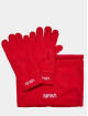 Mister Tee Glove Nasa Fleece Set red