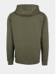 Mister Tee Hoody Los Angeles Wording olijfgroen
