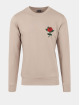 Mister Tee Jersey Rose Crewneck beis