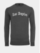 Mister Tee Jersey Los Angeles Wording Crewneck gris