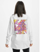 Mister Tee Longsleeve Ladies Abstract Colour white