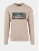 Mister Tee Maglia Can´t Hang With Us Crewneck beige