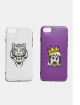 Mister Tee Mobilcover Big Cats I Phone 6/7/8 hvid