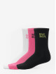 Mister Tee Skarpetki Girl Gang Socks 3-Pack pink