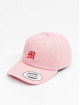 Mister Tee Snapback Letter M Low Profile pink